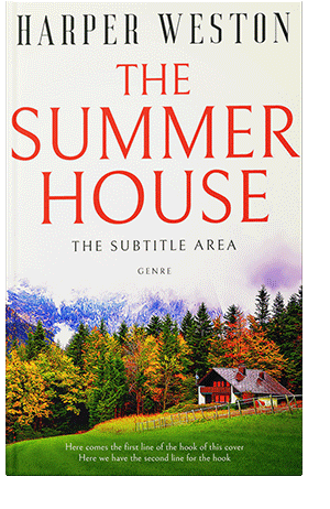 Pre Made Book Cover Pampas