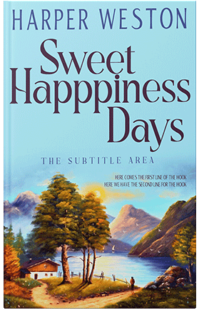 Pre Made Book Cover Regent St Blue