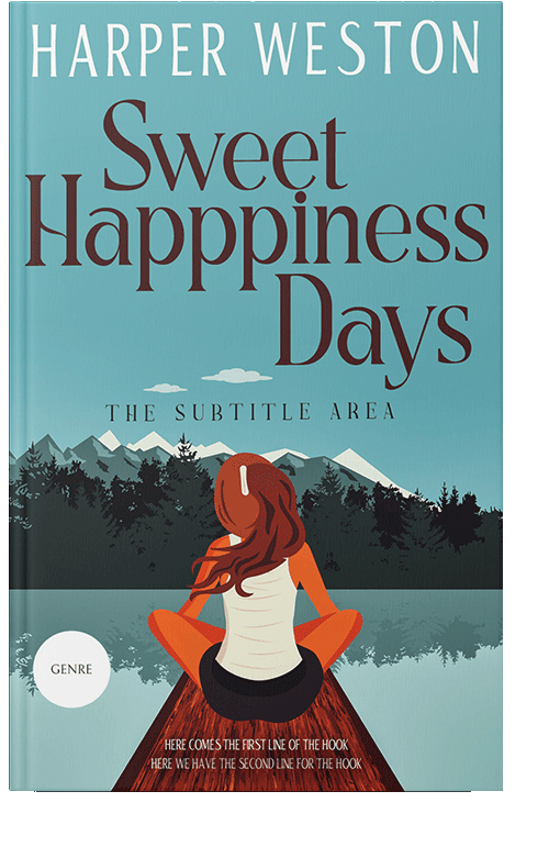 Front view of Neptune #12967 - Premade Literary Fiction Book Cover