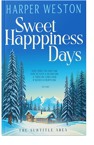 Pre Made Book Cover Swans Down