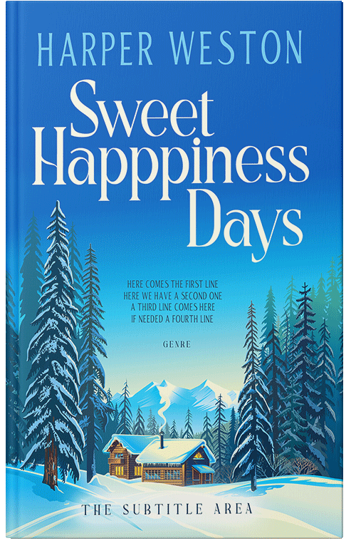 Front view of Premade Literary Fiction Book Cover - Swans Down