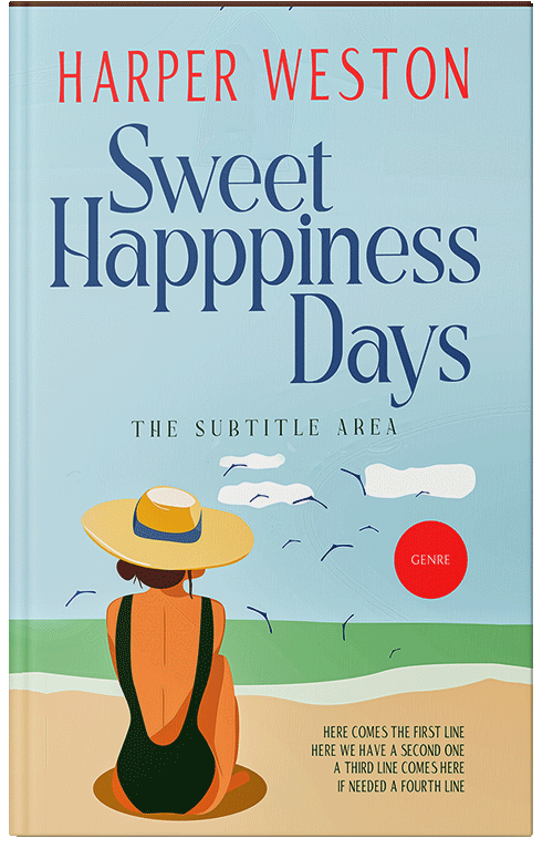 Front view of Premade Travel Book Cover - Edgewater