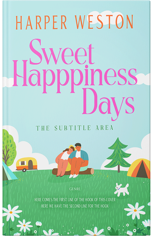 Front view of Premade Literary Fiction Book Cover - Iceberg