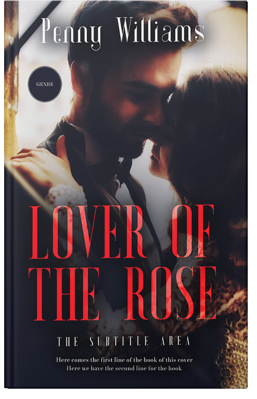 Front view of Premade Romance Book Cover - My Pink