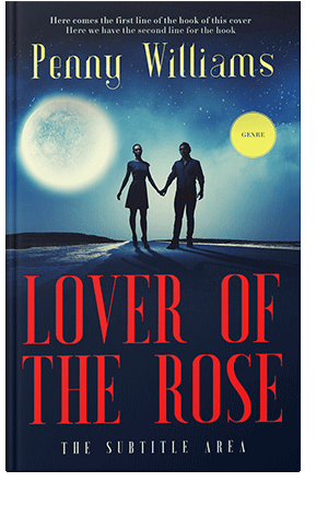 Pre Made Book Cover Petite Orchid