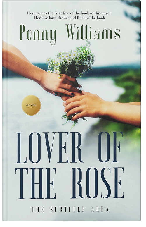 Front view of Premade Romance Book Cover - Outer Space