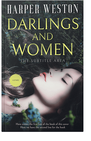 Pre Made Book Cover Akaroa