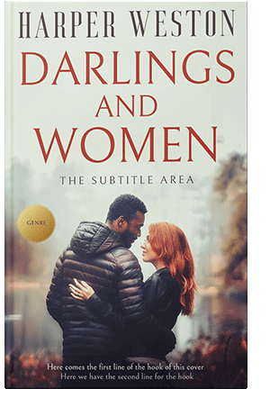 Pre Made Book Cover Blackcurrant