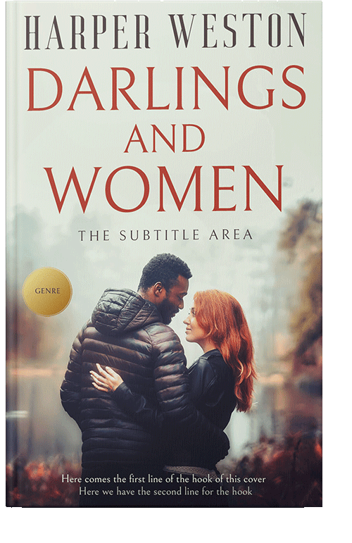 Front view of Blackcurrant #12998 - Premade Romance Book Cover