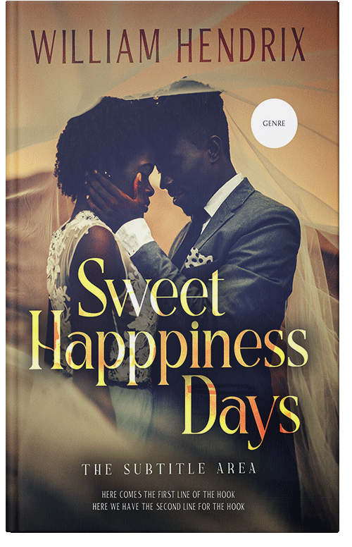Front view of Charade #13002 - Premade Romance Book Cover