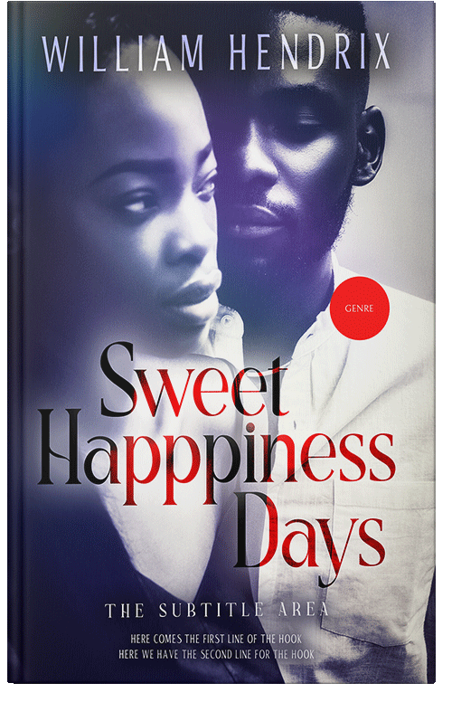 Front view of Premade Romance Book Cover - Dust Storm