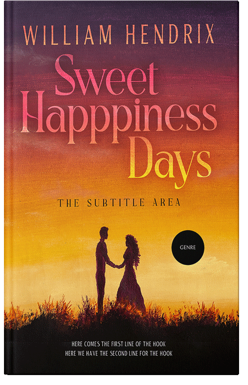 Front view of Premade Romance Book Cover - Tamarind