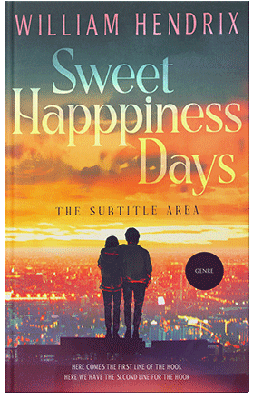 Pre Made Book Cover Antique Brass