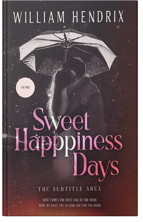 Front view of Woody Brown #13011 - Premade Romance Book Cover
