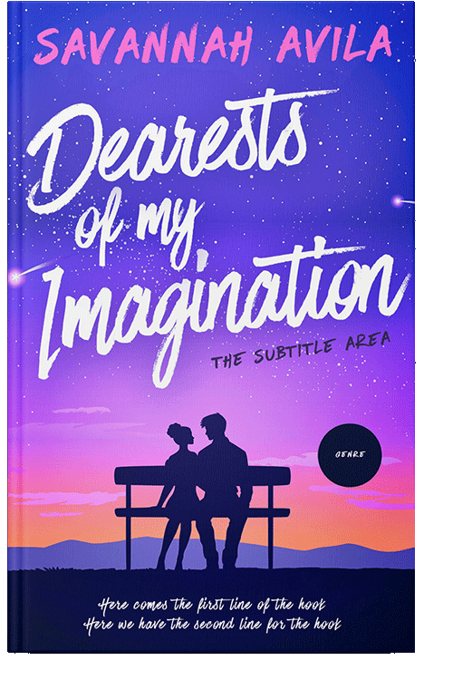 Front view of Light Orchid #13013 - Premade Romance Book Cover | BookCoverZone