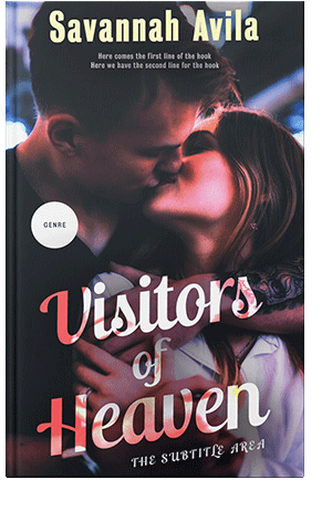 Pre Made Book Cover Blossom