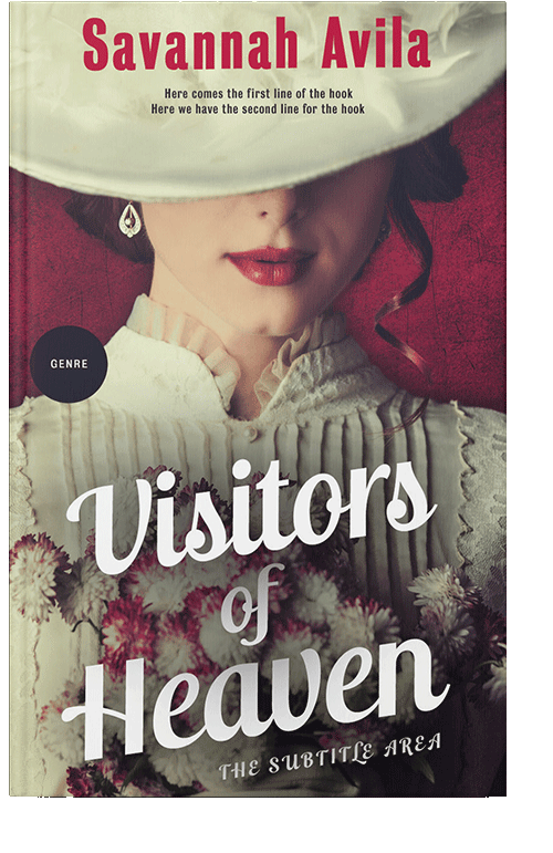 Front view of Thistle Green #13032 - Premade Romance Book Cover