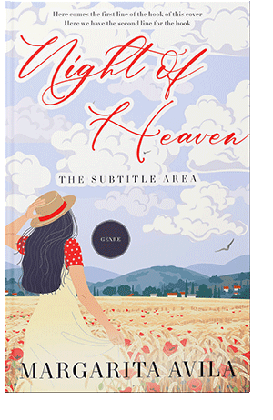 Pre Made Book Cover Pampas