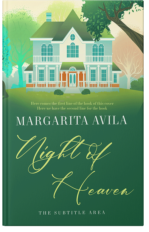 Front view of Amazon #13043 - Premade Literary Fiction Book Cover