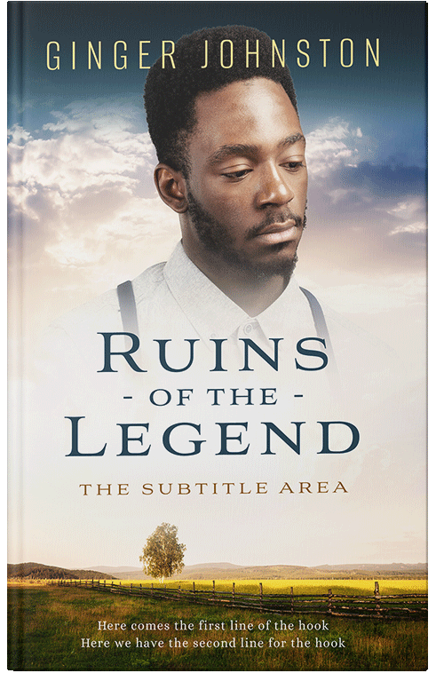 Front view of Pearl Bush #13047 - Premade Romance Book Cover