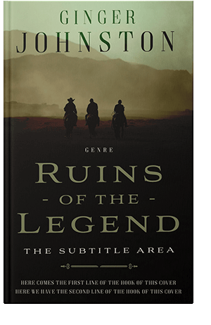 Pre Made Book Cover Locust