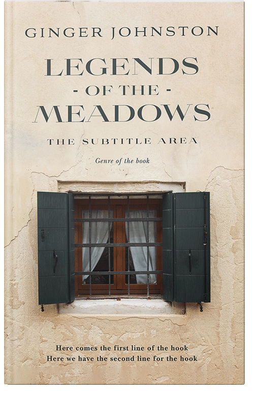 Front view of Tuatara #13054 - Premade Literary Fiction Book Cover