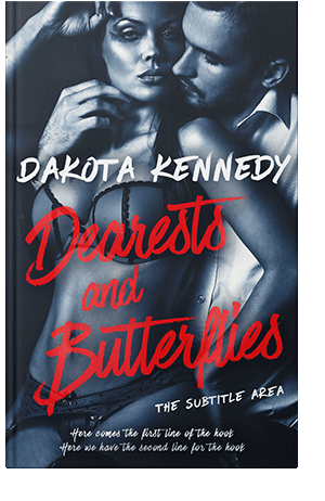 Pre Made Book Cover My Pink