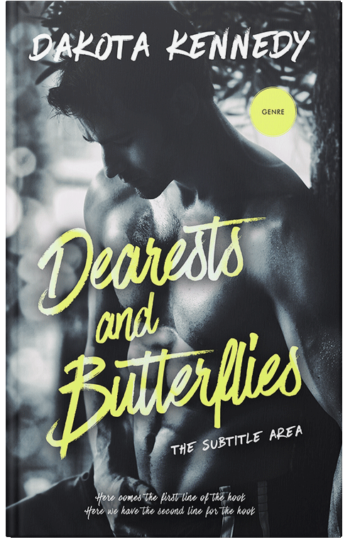 Front view of Premade Erotica Book Cover - Beryl Green