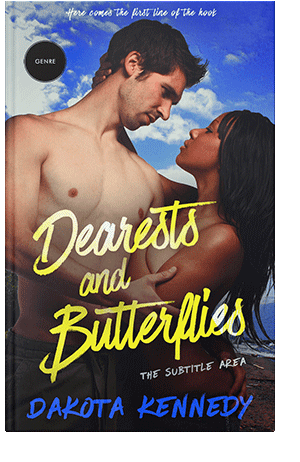 Pre Made Book Cover Brandy