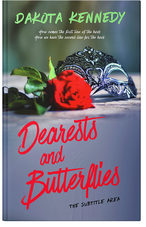 Front view of Premade Erotica Book Cover - Regent Gray