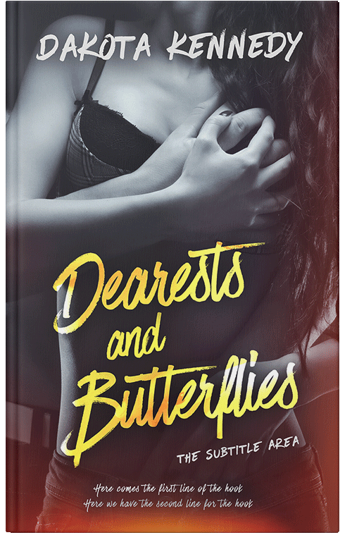 Front view of Thunder #13063 - Premade Erotica Book Cover