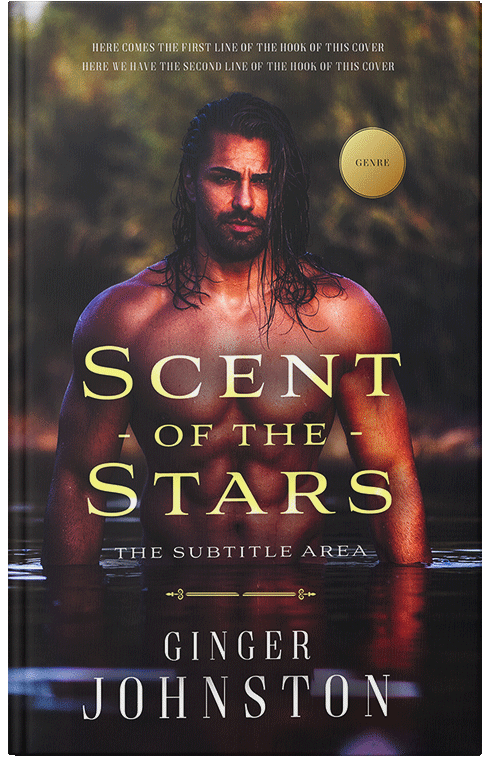 Front view of Premade Erotica Book Cover - Cocoa Brown