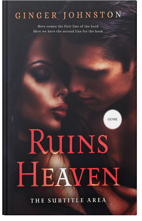 Front view of Thunder #13079 - Premade Erotica Book Cover