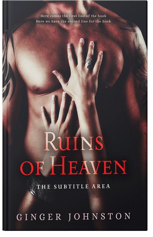 Front view of Oriental Pink #13084 - Premade Erotica Book Cover