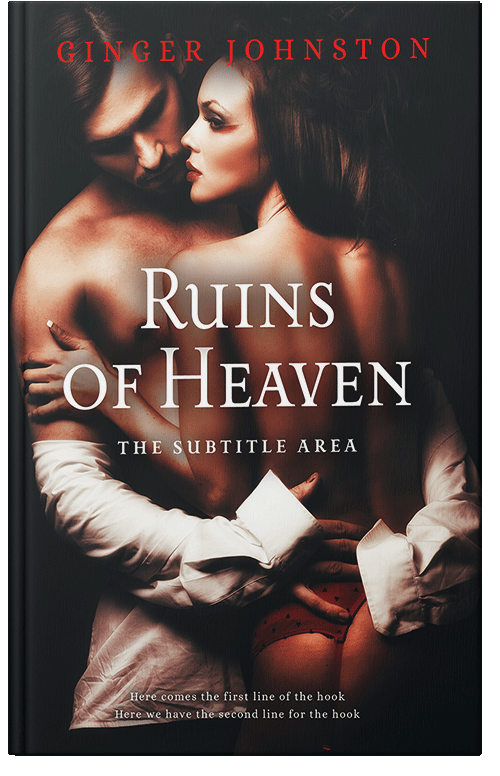 Front view of Cameo #13085 - Premade Erotica Book Cover