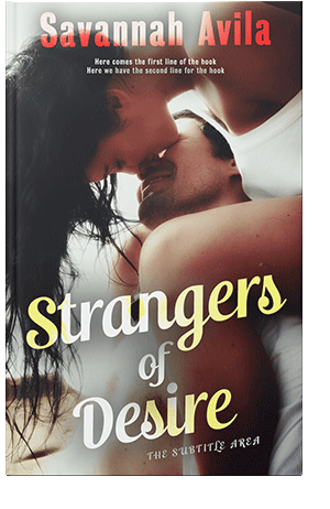 Pre Made Book Cover Soft Amber