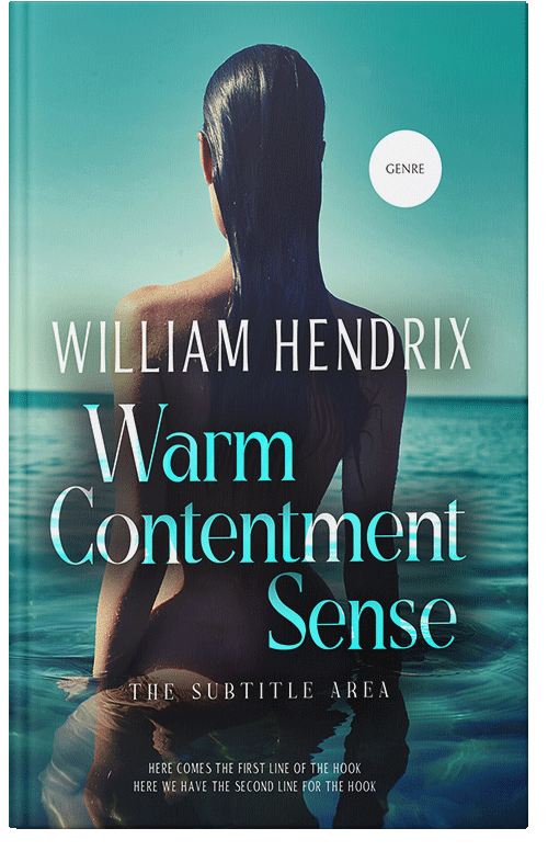 Front view of Premade Erotica Book Cover - Ebony Clay