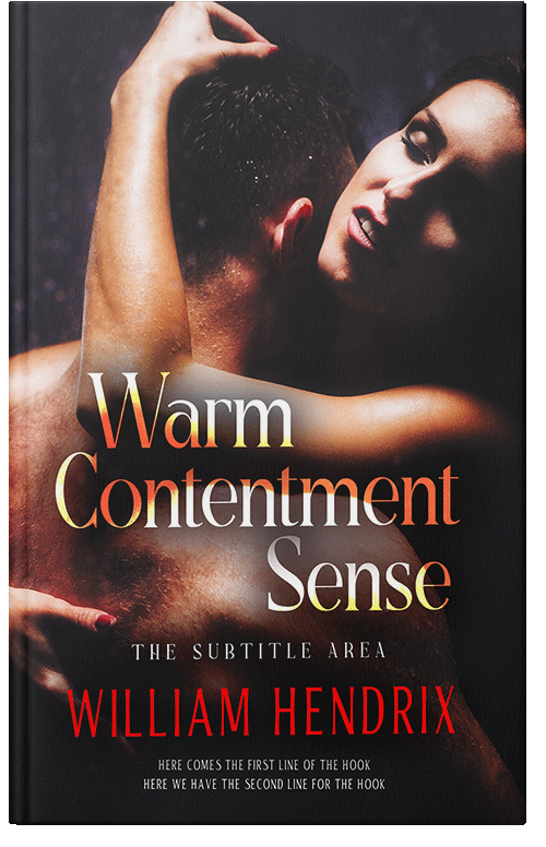Front view of Premade Erotica Book Cover - Burning Sand