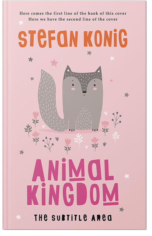 Front view of We Peep #13106 - Premade Abstract Book Cover