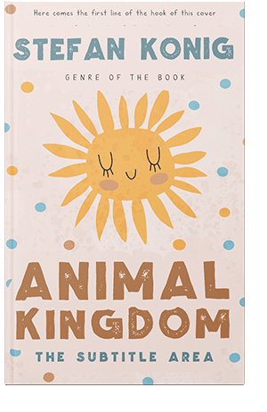 Pre Made Book Cover Linen