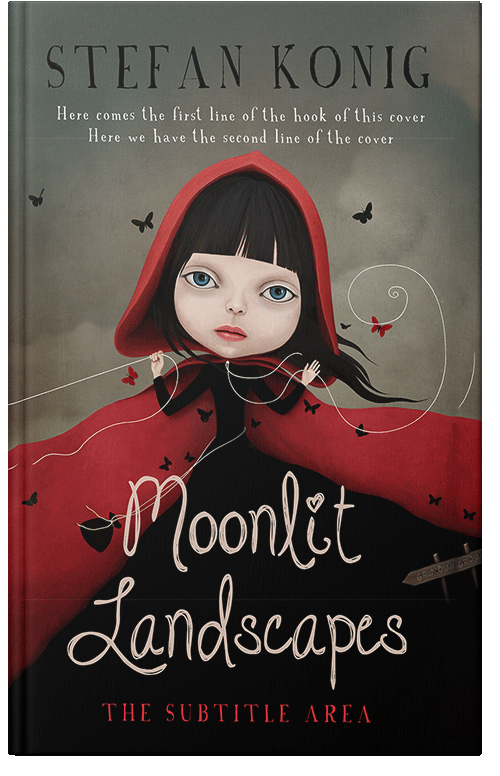 Front view of Dune #13124 - Premade Children's Book Cover