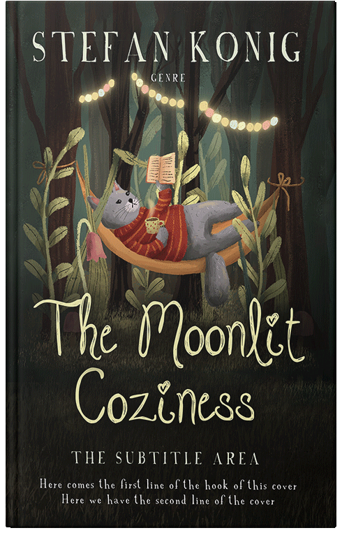 Front view of Rangoon Green #13125 - Premade Fantasy Book Cover