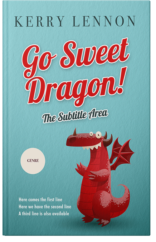 Front view of Premade Fantasy Book Cover - Glacier