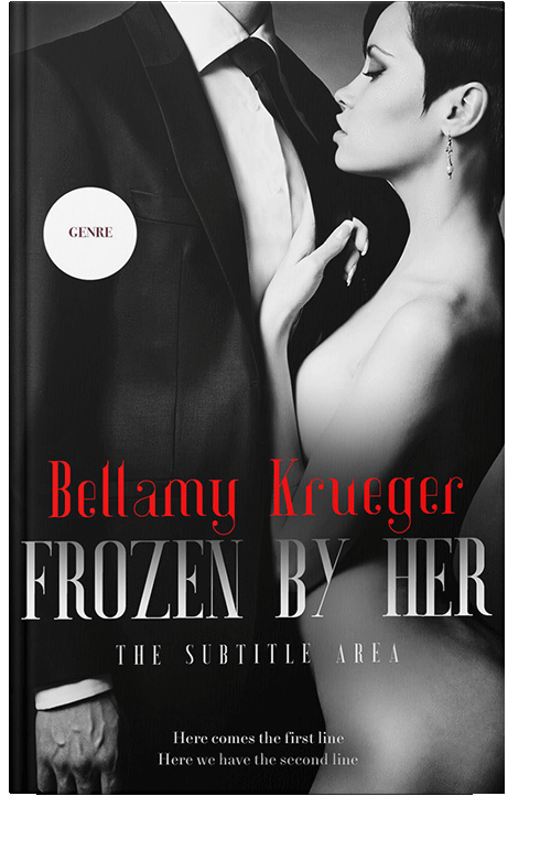 Front view of Cod Gray #13131 - Premade Erotica Book Cover