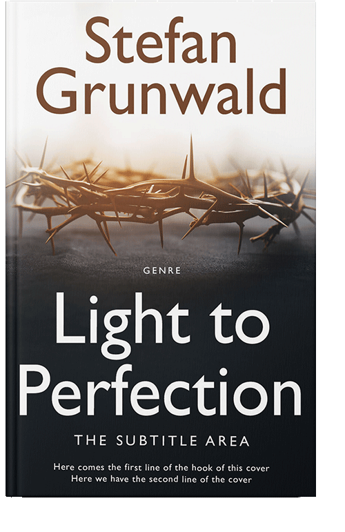 Front view of Wafer #13161 - Premade Religion & Spirituality Book Cover