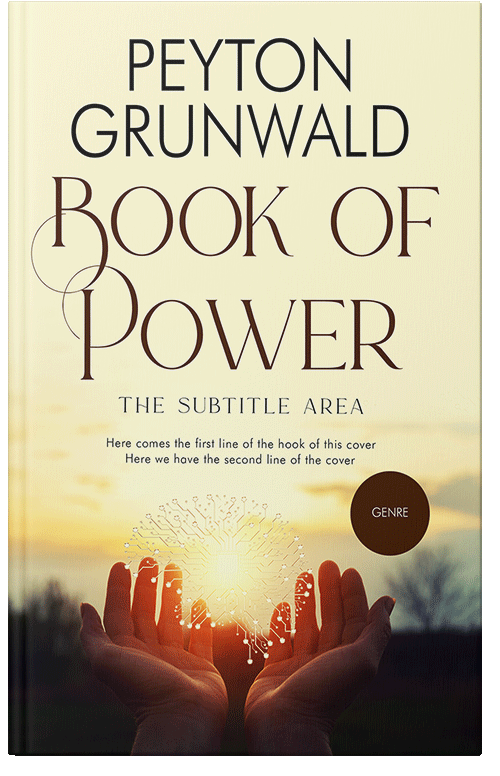 Front view of Eclipse #13172 - Premade Religion & Spirituality Book Cover