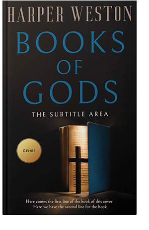 Pre Made Book Cover Cod Gray