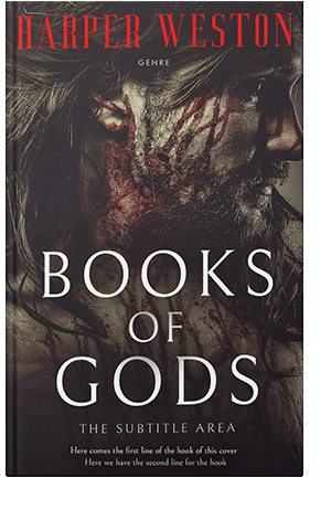 Pre Made Book Cover Thunder