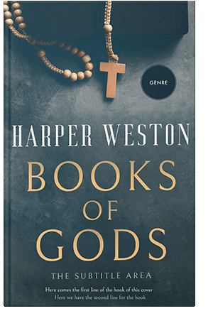 Pre Made Book Cover Limed Spruce