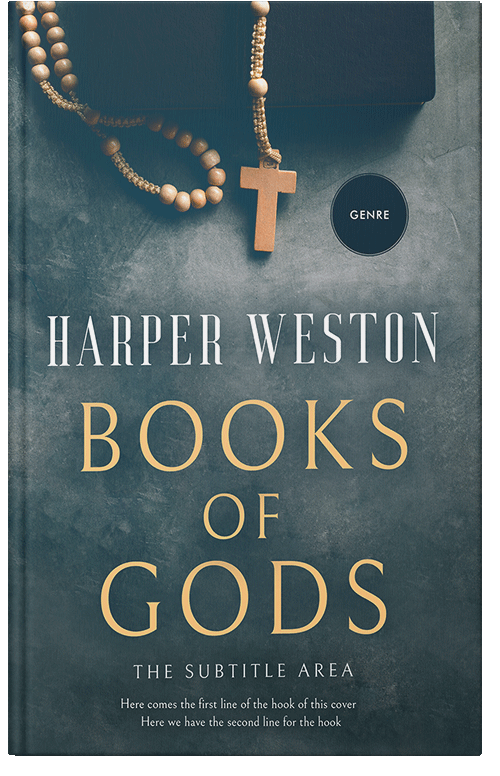 Front view of Limed Spruce #13180 - Premade Religion & Spirituality Book Cover